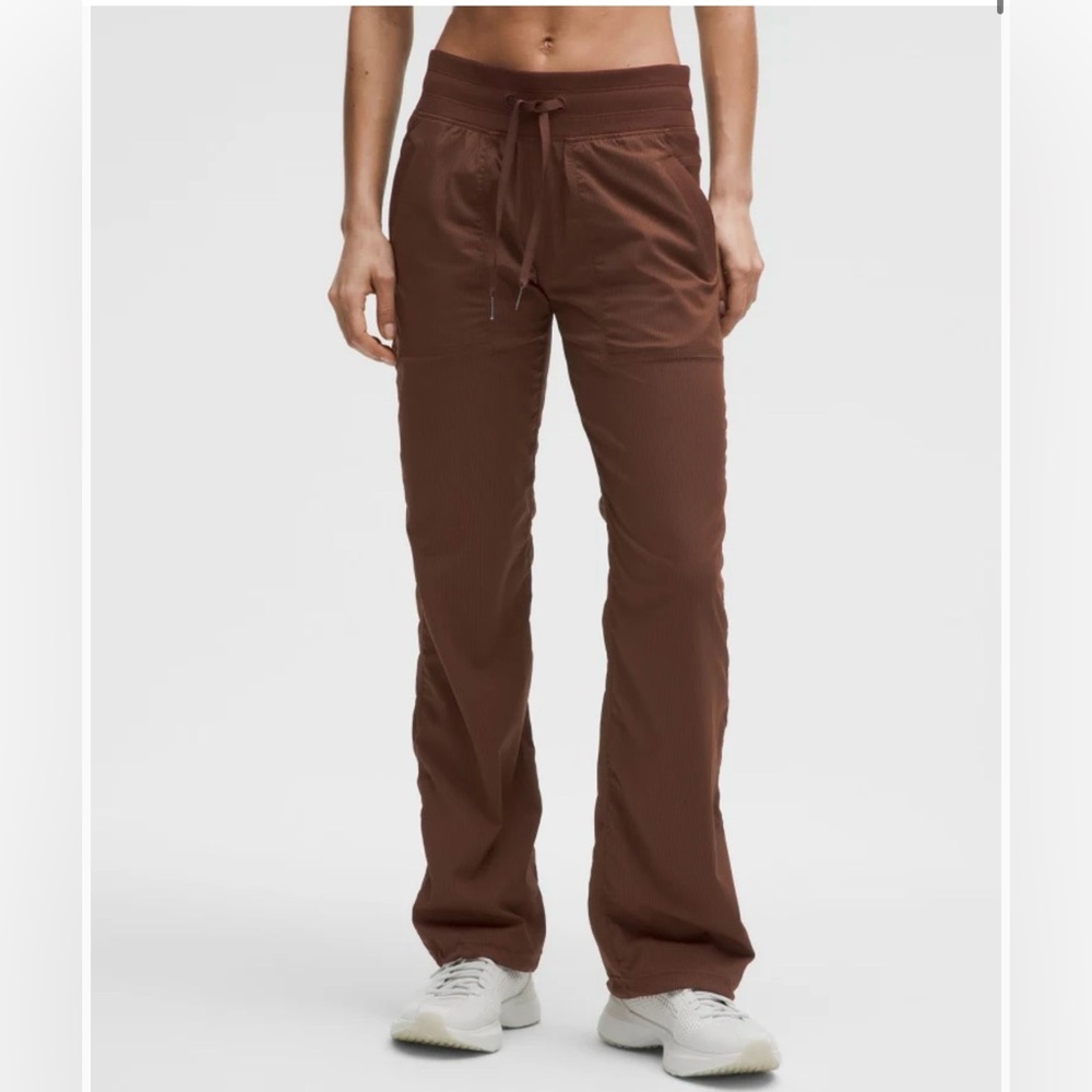 Lululemon Dance Pants size 12 and 14 lava cake/brown. New with tags